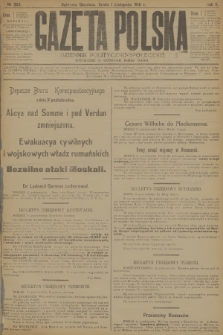 Gazeta Polska : dziennik polityczno-społeczny. R.2, 1916, № 303
