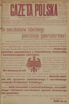 Gazeta Polska : dziennik polityczno-społeczny. R.2, 1916, № 307
