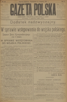 Gazeta Polska : dziennik polityczno-społeczny : dodatek nadzwyczajny. R.2, 1916, № 315
