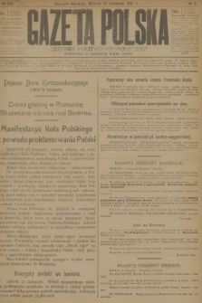 Gazeta Polska : dziennik polityczno-społeczny. R.2, 1916, № 315 [i.e.316]