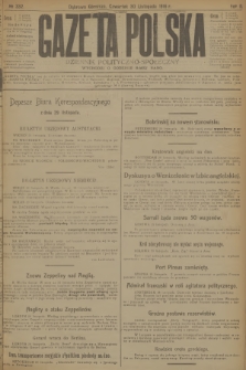 Gazeta Polska : dziennik polityczno-społeczny. R.2, 1916, № 332