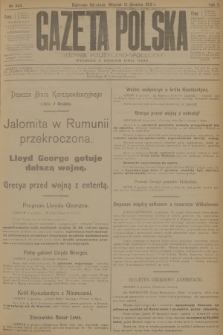 Gazeta Polska : dziennik polityczno-społeczny. R.2, 1916, № 344