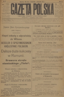 Gazeta Polska : dziennik polityczno-społeczny. R.3, 1917, № 3