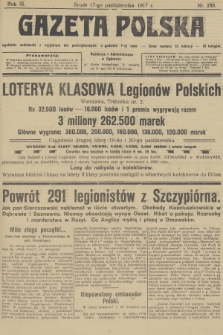 Gazeta Polska. R.3, 1917, № 238