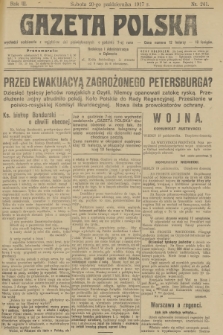 Gazeta Polska. R.3, 1917, № 241