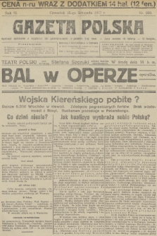 Gazeta Polska. R.3, 1917, № 262 + dod.