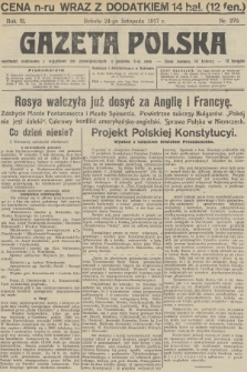 Gazeta Polska. R.3, 1917, № 270 + dod.