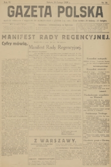Gazeta Polska. R.4, 1918, nr 38