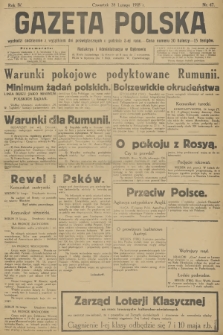 Gazeta Polska. R.4, 1918, nr 47