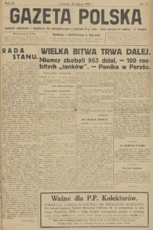 Gazeta Polska. R.4, 1918, nr 71