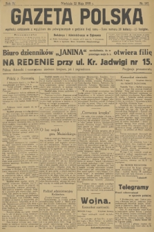 Gazeta Polska. R.4, 1918, nr 105