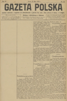 Gazeta Polska. R.4, 1918, nr 113