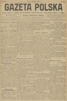 Gazeta Polska. R.4, 1918, nr 116