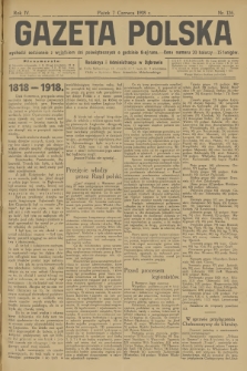 Gazeta Polska. R.4, 1918, nr 126