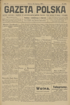 Gazeta Polska. R.4, 1918, nr 139
