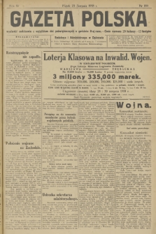 Gazeta Polska. R.4, 1918, nr 189