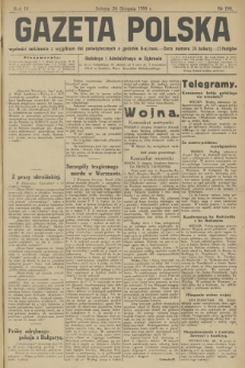 Gazeta Polska. R.4, 1918, nr 190