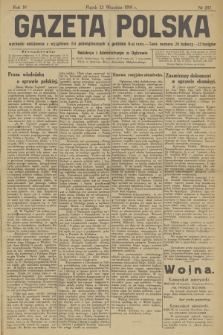 Gazeta Polska. R.4, 1918, nr 207