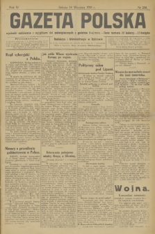 Gazeta Polska. R.4, 1918, nr 208
