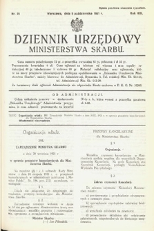 Dziennik Urzędowy Ministerstwa Skarbu. 1931, nr 28