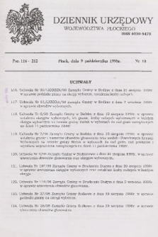 Dziennik Urzędowy Województwa Płockiego. 1998, nr 10