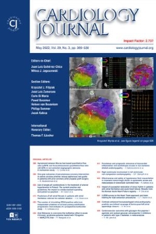 Cardiology Journal. Vol. 29, 2022, no. 3