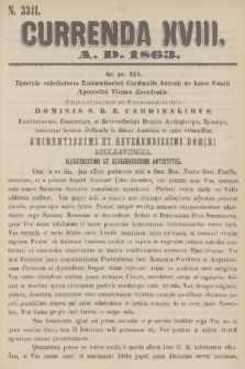 Currenda. 1863, kurenda 18