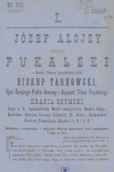 Currenda. 1879, kurenda 1