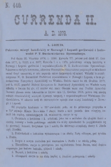 Currenda. 1879, kurenda 2