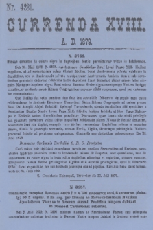 Currenda. 1879, kurenda 18