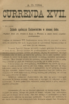 Currenda. 1894, kurenda 17