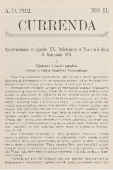 Currenda. 1912, kurenda 2