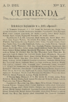 Currenda. 1913, kurenda 14