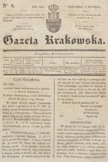 Gazeta Krakowska. 1838, nr 8