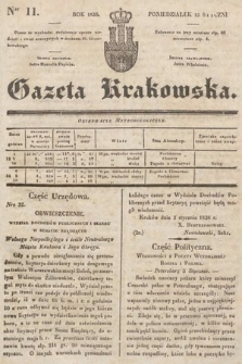 Gazeta Krakowska. 1838, nr 11