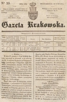 Gazeta Krakowska. 1838, nr 23