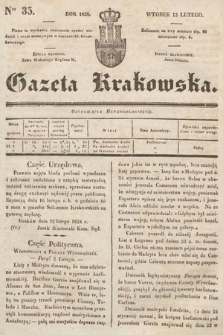 Gazeta Krakowska. 1838, nr 35