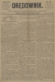 Orędownik : pismo poświęcone sprawom politycznym i spółecznym. R.8, 1878, nr 135