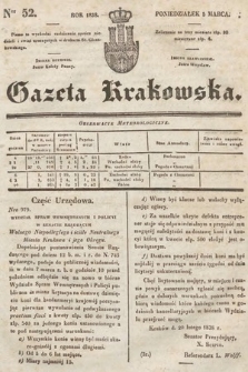 Gazeta Krakowska. 1838, nr 52