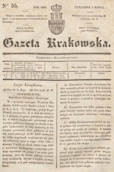 Gazeta Krakowska. 1838, nr 55