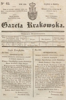 Gazeta Krakowska. 1838, nr 62