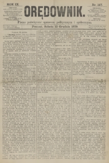 Orędownik : pismo poświęcone sprawom politycznym i spółecznym. R.9, 1879, nr 147