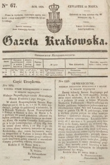 Gazeta Krakowska. 1838, nr 67