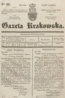 Gazeta Krakowska. 1838, nr 68