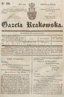 Gazeta Krakowska. 1838, nr 69