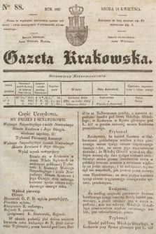 Gazeta Krakowska. 1838, nr 88