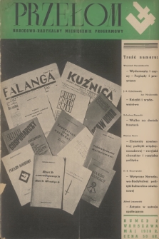 Przełom : narodowo-radykalny miesięcznik programowy. 1938, nr 2