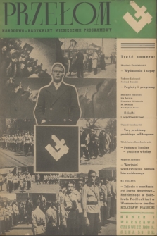 Przełom : narodowo-radykalny miesięcznik programowy. 1938, nr 3