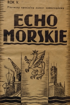 Echo Morskie. R.5, 1936, nr 1