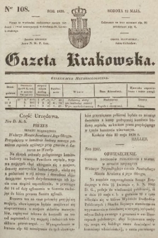 Gazeta Krakowska. 1838, nr 108
